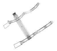 HEATSHAKING Support Mural Fer pour Extincteur Rack Suspendu Robuste et Sécurisé pour Extincteur Domestique Accessoire Pratique pour Montage Facile Voiture et Maison Structure Polie