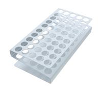 HEATSHAKING Support Optimisation D'espace et Accès Facile pour Tubes à Essais en Aluminium Forme Z, Structure Ouverte Multicouche pour Stockage D'échantillons Médicaux en Laboratoire