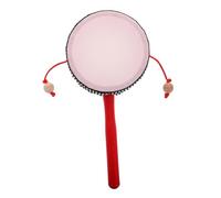 HEATSHAKING Tambour à Main En Bois Pour Bébé Petit Tambour à Cliquetis Traditionnel, Musical Portatif, Instrument Percussion Orff Éducatif Pour Éveil Et Développement Sensoriel Garçon Et Filles