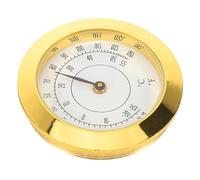 HEATSHAKING Thermomètre Analogique en Alliage pour Étui à Cigares et Boîte à Guitare Lecture Précise Température pour Décoration Intérieure