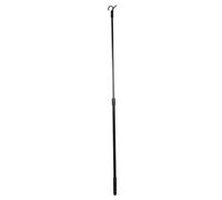 HEATSHAKING Tringle à Rideaux 60 Cm en Alliage D'aluminium Rétractable Noir de Tirage Pratique et Réglable Accessoire Fonctionnel et Élégant pour Tout Type de Rideau