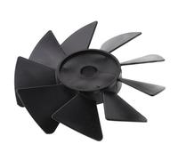 HEATSHAKING Ventilateur Silencieux et Fonction D'inflation de Compresseur D'air en Plastique Noir, Remplacement Solide Design Compact pour Petit Compresseur à Air