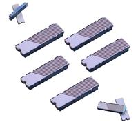 Heatsink for M2 2280 Efficient Thin High Performance Heatsink Cooler, Game Console Laptops Heat Sink for Home Dorm Office Bedroom Living Room Study (5PCS)