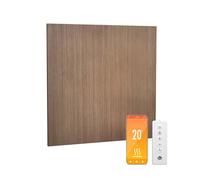 blumfeldt radiateur Infrarouge Mural 350 W - IP44, WiFi & télécommande, Thermostat intégré, détection de fenêtre Ouverte, Design métal, pour Salle de Bain, efficacité énergétique 99%, 0-37°C