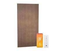 blumfeldt radiateur Infrarouge Mural 700 W - IP44, WiFi, Thermostat, détection de fenêtre Ouverte, télécommande, pour Salle de Bain, radiateur Infrarouge, efficacité énergétique 99%, Design métal