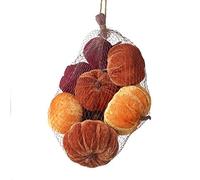 Heaven Collection d'automne de citrouilles en velours pour décoration et Halloween