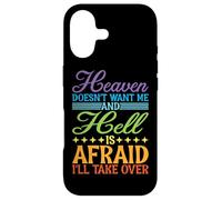 Heaven Doesn't Want Me and Hell is Afraid - Coque pour iPhone 17
