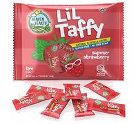 Heaven & Earth Summer Strawberry Lil Taffy Taffy 410 ml | Fabriqué avec des couleurs et des saveurs naturelles, sans sirop de maïs à haute teneur en fructose, sans gluten, rien d'artificiel, casher