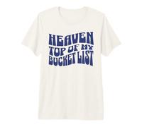 Heaven, en Haut de ma liste de Choses à Faire, Style rétro T-Shirt Haut de Gamme
