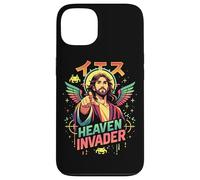 Heaven Invader Jesus, Jeu d'arcade rétro, Anime Christian 8 Bits Coque pour iPhone 13