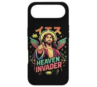 Heaven Invader Jesus, Jeu d'arcade rétro, Anime Christian 8 Bits Coque pour iPhone Air