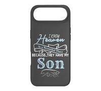 Heaven is A Beautiful Place Because They Have My Son Coque pour iPhone Air