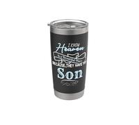 Heaven Is A Beautiful Place Because They Have My Son Gobelet isotherme en acier inoxydable double paroi