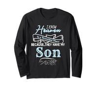 Heaven is A Beautiful Place Because They Have My Son Manche Longue