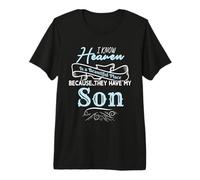 Heaven is A Beautiful Place Because They Have My Son T-Shirt Haut de Gamme