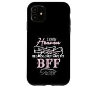Heaven is Beautiful My BFF Memorial Deuil Perte Coque pour iPhone 11