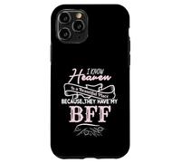 Heaven is Beautiful My BFF Memorial Deuil Perte Coque pour iPhone 11 Pro