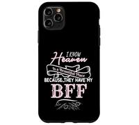 Heaven is Beautiful My BFF Memorial Deuil Perte Coque pour iPhone 11 Pro Max