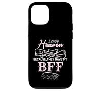 Heaven is Beautiful My BFF Memorial Deuil Perte Coque pour iPhone 12/12 Pro