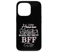 Heaven is Beautiful My BFF Memorial Deuil Perte Coque pour iPhone 13 Pro