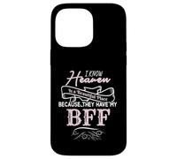 Heaven is Beautiful My BFF Memorial Deuil Perte Coque pour iPhone 14 Pro Max