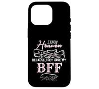 Heaven is Beautiful My BFF Memorial Deuil Perte Coque pour iPhone 16 Pro
