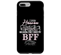 Heaven is Beautiful My BFF Memorial Deuil Perte Coque pour iPhone 7 Plus/8 Plus