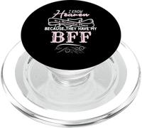 Heaven is Beautiful My BFF Memorial Deuil Perte PopSockets PopGrip pour MagSafe