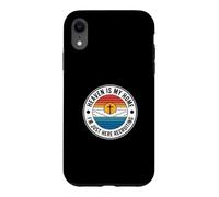 Heaven is My Home I'm Just Here Recruiting Coque pour iPhone XR