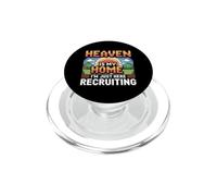 Heaven is My Home I'm Just Here Recruiting PopSockets PopGrip pour MagSafe