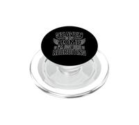 Heaven is My Home I'm Just Here Recruiting PopSockets PopGrip pour MagSafe