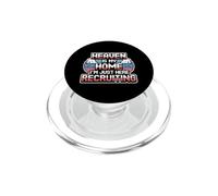 Heaven is My Home I'm Just Here Recruiting PopSockets PopGrip pour MagSafe