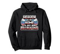 Heaven is My Home I'm Just Here Recruiting Sweat à Capuche
