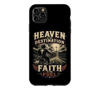 Heaven is The Destination, Faith is The Fuel - Motorcycle Coque pour iPhone 11 Pro Max