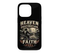 Heaven is The Destination, Faith is The Fuel - Motorcycle Coque pour iPhone 13 Pro