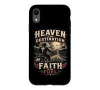 Heaven is The Destination, Faith is The Fuel - Motorcycle Coque pour iPhone XR