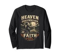 Heaven is The Destination, Faith is The Fuel - Motorcycle Manche Longue