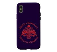 Heaven Kingdom Byzantin Eagle Christian Coque pour iPhone X/XS