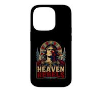Heaven Rebels Ange Guerrier Chrétien Archange Ailes Croix Coque pour iPhone 14 Pro