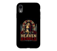 Heaven Rebels Ange Guerrier Chrétien Archange Ailes Croix Coque pour iPhone XR