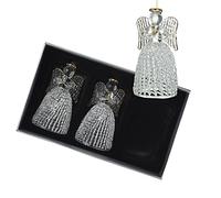 Heaven Sends Lot de 3 dcorations en verre en forme d'ange pour sapin de Nol