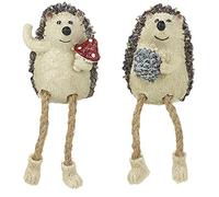 Heaven Sends Paire de Jolies décorations de Noël hérisson