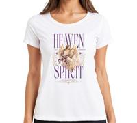 Heaven Spirit Last Symphony Daydream Engel T-shirt pour femme, Blanc., 3XL