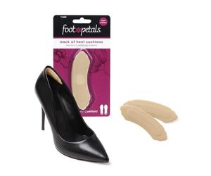 Heavenly Heelz by Foot Petals - Poron avec points souples - Double densité à l'arrière du talon pour chaussures - Coussinets de coussin - 1 paire (bouton d'arrêt)