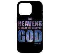 Heavens Declare Glory of God Christian Creation Psalm 19:1 Coque pour iPhone 16 Pro