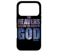 Heavens Declare Glory of God Christian Creation Psalm 19:1 Coque pour iPhone 17 Pro