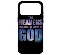 Heavens Declare Glory of God Christian Creation Psalm 19:1 Coque pour iPhone 17 Pro Max