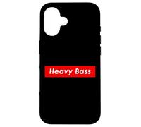 Heavy Bass EDM Trap Music Electronic Dance Music Producer Coque pour iPhone 16