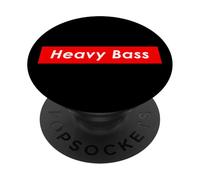 Heavy Bass EDM Trap Music Electronic Dance Music Producer PopSockets PopGrip Adhésif