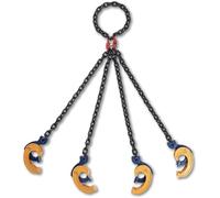 Heavy Du Chain Élévateur de tambour pour chariot élévateur et C 1 tonne 2 tonnes Capaci High Gth Sangle autobloquante avec Hoo pour soulever des tambours en plastique et en métal